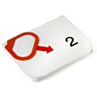 Paire d’électrodes de formation pour défibrillateur Physio Control CR2 trainer  - 11030