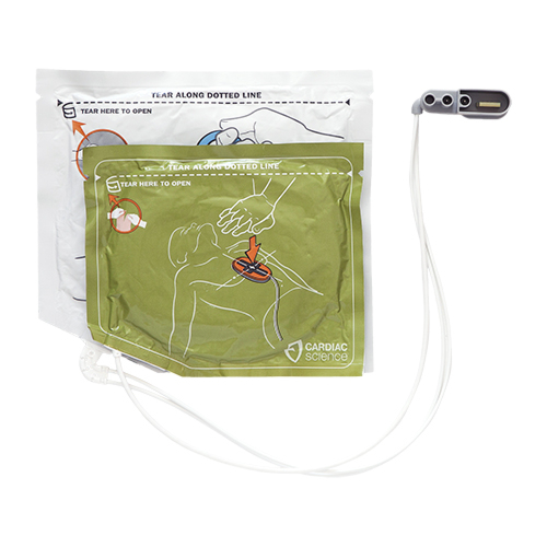 Electrodes avec capteur RCP Cardiac Science G5  - 1138