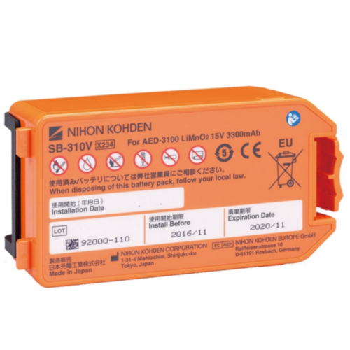 Nihon Kohden batterie pour AED-3100 - 9319