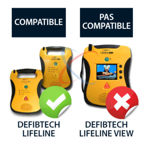 Defibtech Lifeline pile au Lithium 9 Volt - 5551