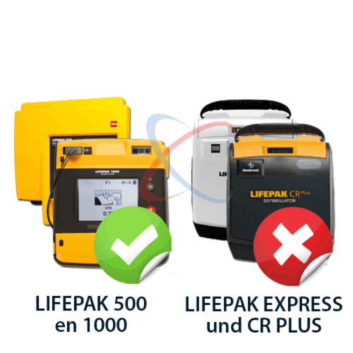 Support mural pour Physio-Control Lifepak 500/1000 - 4656