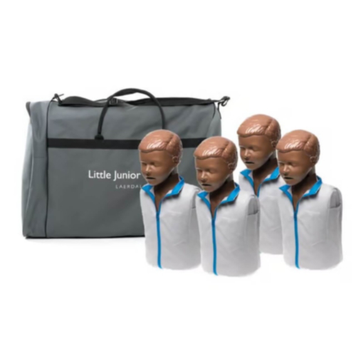 Pack de 4 Laerdal Little Junior QCPR (version noire)