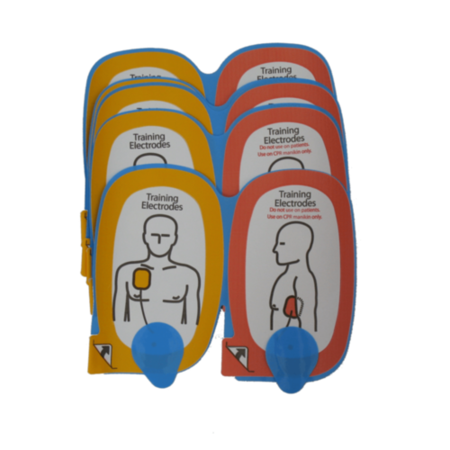 Physio-Control patchs adhésifs pour électrodes de formation (5 paires) - 7092