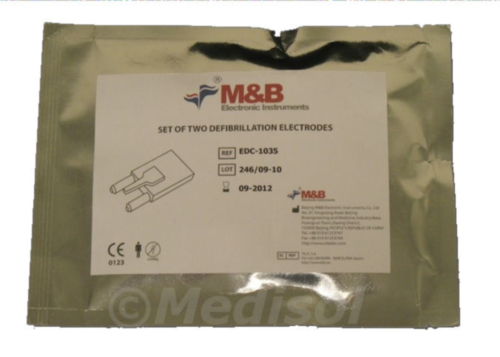 M&B AED 7000 électrodes
