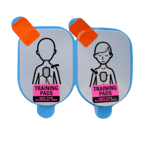 Defibtech électrodes de formation pédiatriques (5 paires) - 7890
