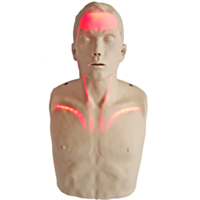 Mannequin de formation Brayden - Eclairage LED rouge