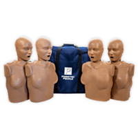 Pack de 4 Mannequins de Formation RCP Prestan Femme (Teint Foncé) 