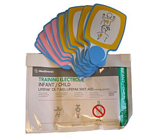 Physio-Control Lifepak CR Plus/CR-T électrodes de formation pédiatriques (5 paires)
